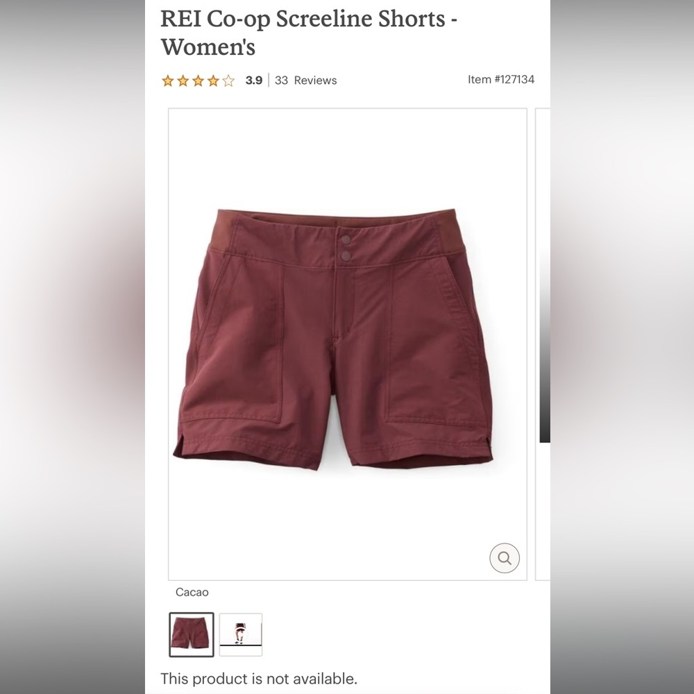NWT REI Screenline Shorts